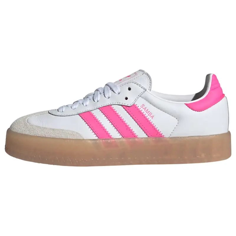 Sneaker bassa Sambae grigio chiaro / rosa / bianco