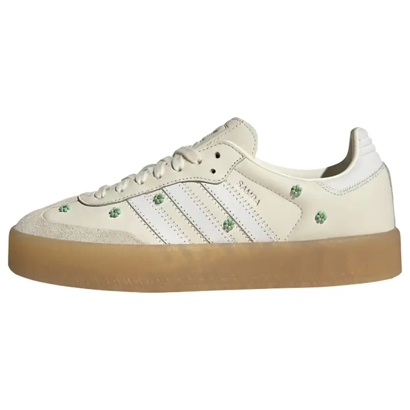 Sneaker bassa 'Sambae' verde chiaro / bianco / bianco naturale