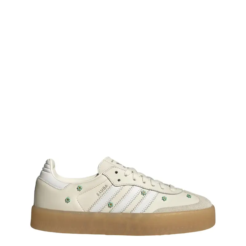 Sneaker bassa Sambae verde chiaro / bianco / bianco naturale miniatura 2