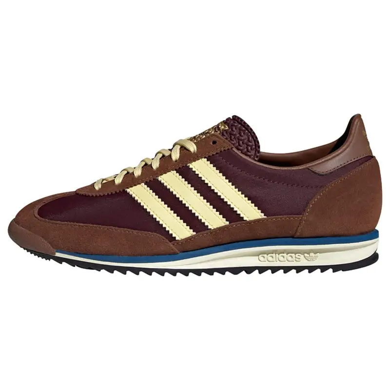 ADIDAS ORIGINALS Sneaker bassa 'SL 72' avorio / castano / rosso vino