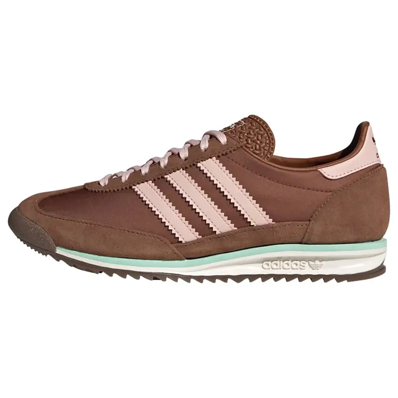 Adidas Originals Sneakers bassa SL 72 marrone e rosé