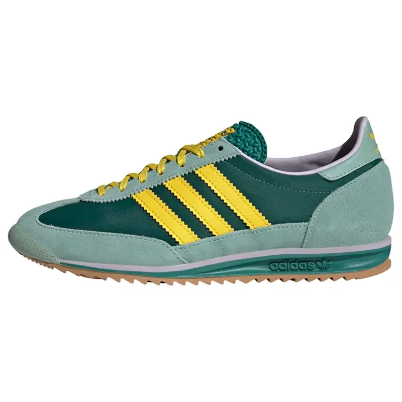 ADIDAS ORIGINALS Sneaker bassa 'SL 72 OG' giallo / menta / verde scuro