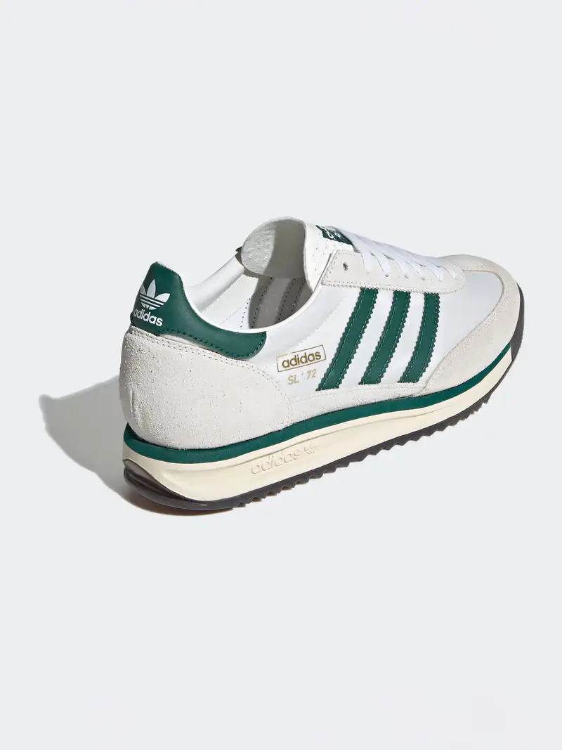 Adidas Originals Sneakers bassa SL 72 verde e bianco miniatura 3
