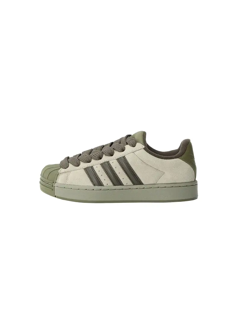 Sneaker bassa SUPERSTAR grigio chiaro / oliva / abete