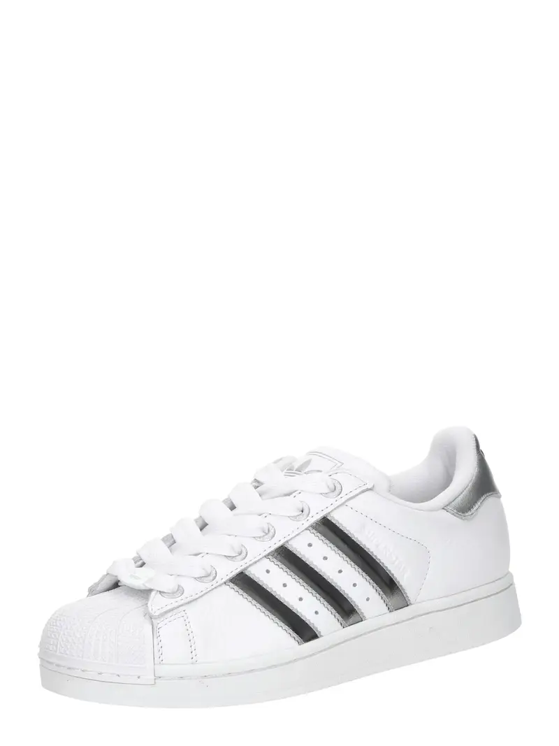 ADIDAS ORIGINALS Sneaker bassa 'SUPERSTAR II'  argento / bianco