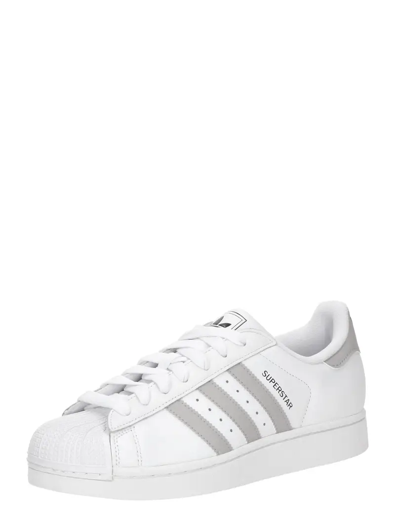 ADIDAS ORIGINALS Sneaker bassa 'Superstar II'  grigio / nero / bianco