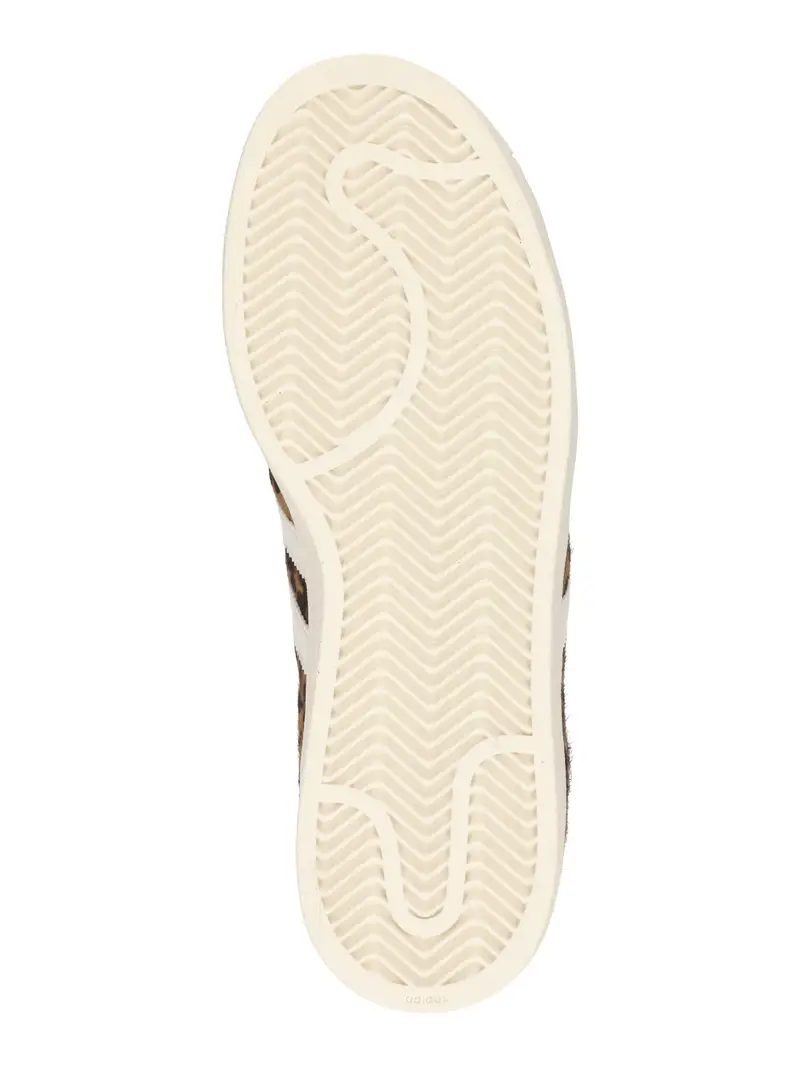 Adidas Originals Sneakers bassa Superstar II animalier marrone e bianco miniatura 3