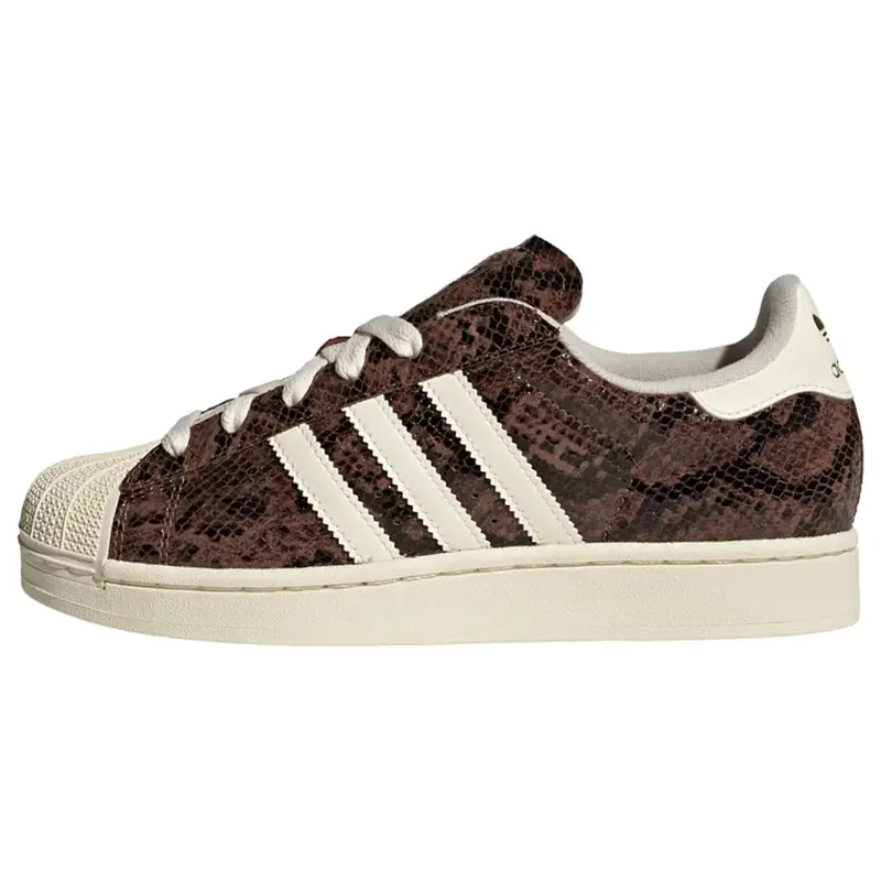 Sneaker bassa Superstar II marrone / marrone scuro / bianco lana