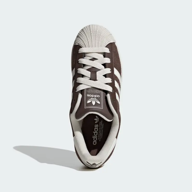 Sneaker bassa Superstar II marrone scuro / bianco miniatura 3