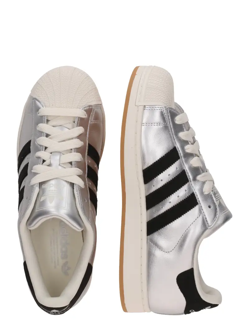 Sneaker bassa SUPERSTAR II nero / argento miniatura 2