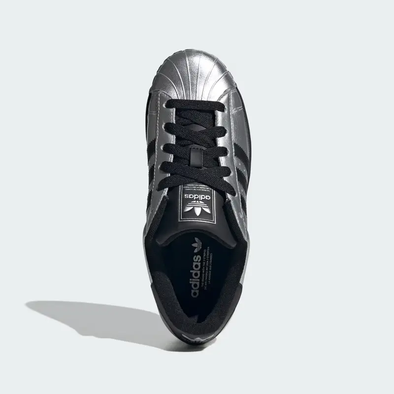 Sneaker bassa 'Superstar II' nero / argento miniatura 3