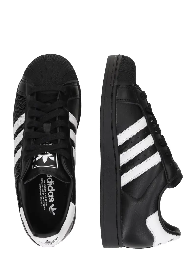 Adidas Originals Sneakers bassa SUPERSTAR II nero e bianco miniatura 2