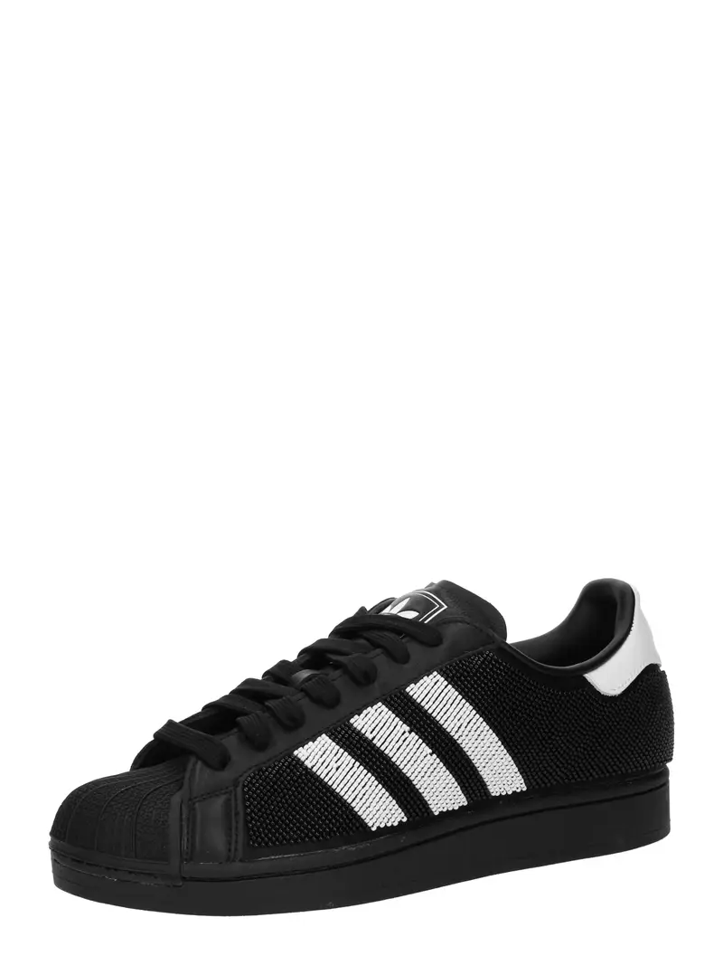 Adidas Originals Sneakers bassa SUPERSTAR II nero e bianco