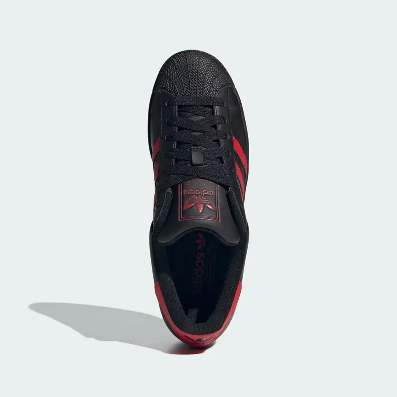 Sneaker bassa 'Superstar II' rosso / nero miniatura 3