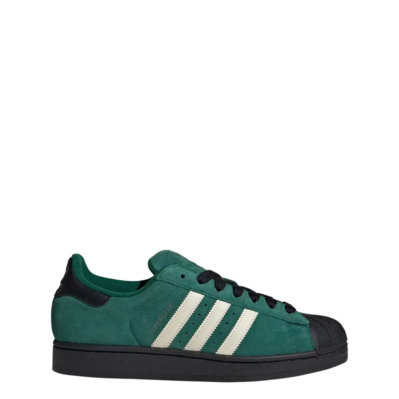 Sneaker bassa 'Superstar II' verde scuro / nero / bianco miniatura 2