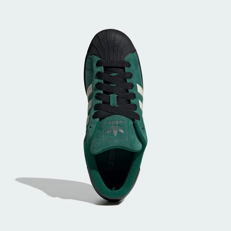 Sneaker bassa 'Superstar II' verde scuro / nero / bianco miniatura 3