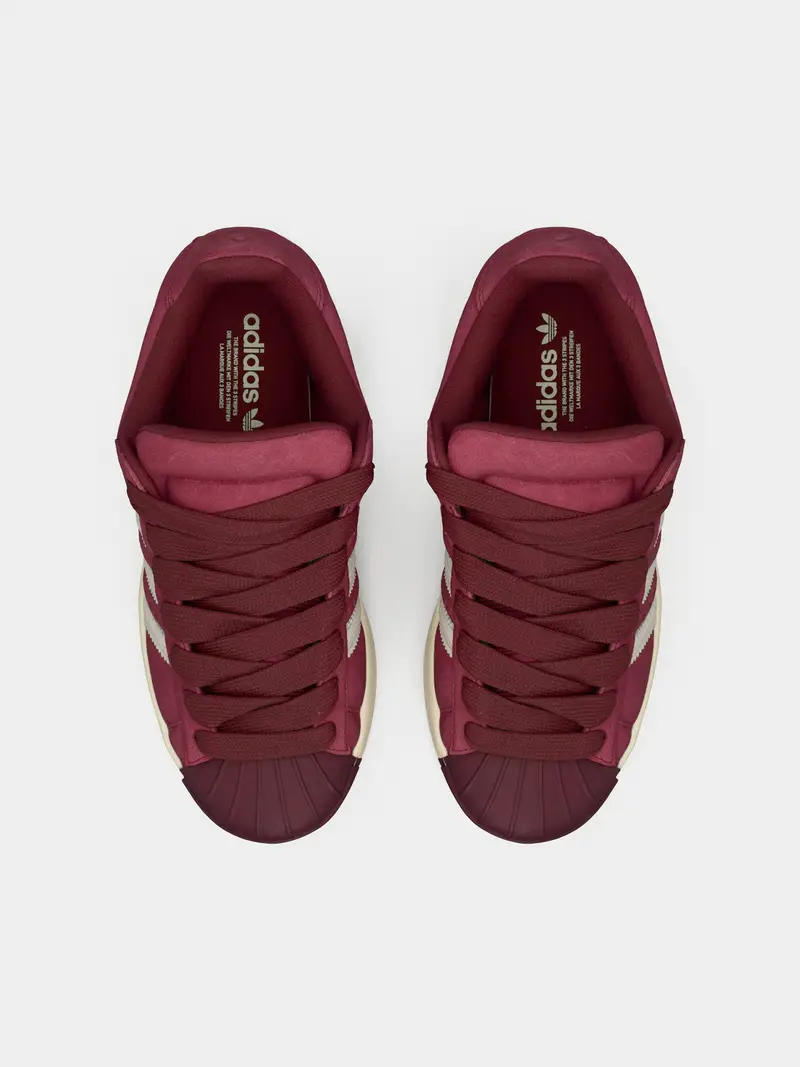 Sneaker bassa SUPERSTAR rosso ciliegia / bianco naturale miniatura 3