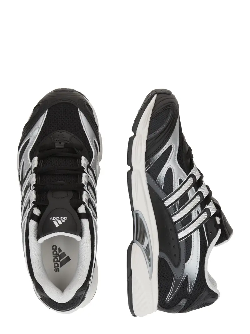 Sneaker bassa 'Temper Run 2' nero / argento miniatura 2