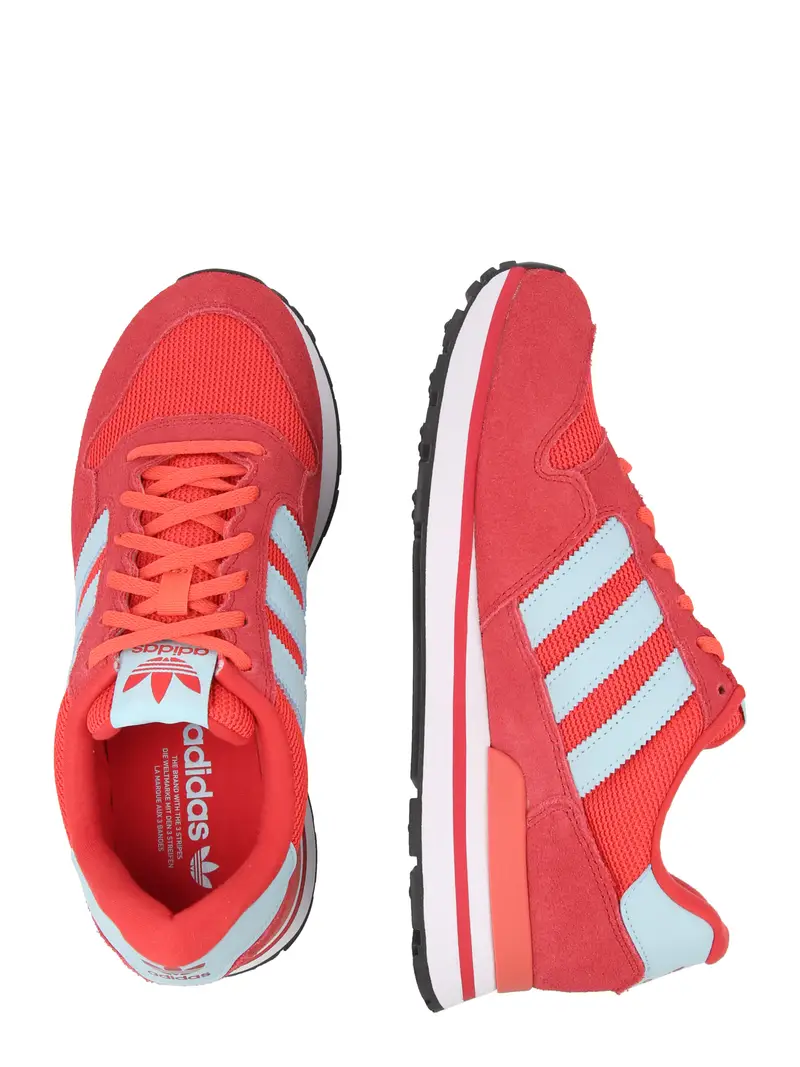 Sneaker bassa ZX 500 blu chiaro / rosso / rosso sangue miniatura 2