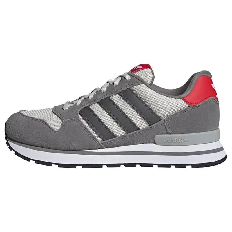 Sneaker bassa 'ZX 600' grigio / antracite / grigio chiaro / rosso