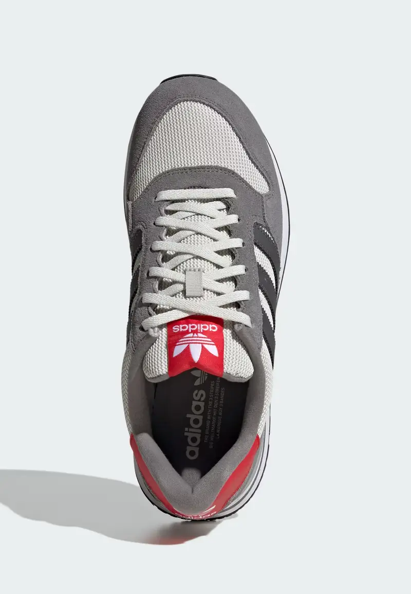 Sneaker bassa 'ZX 600' grigio / antracite / grigio chiaro / rosso miniatura 3