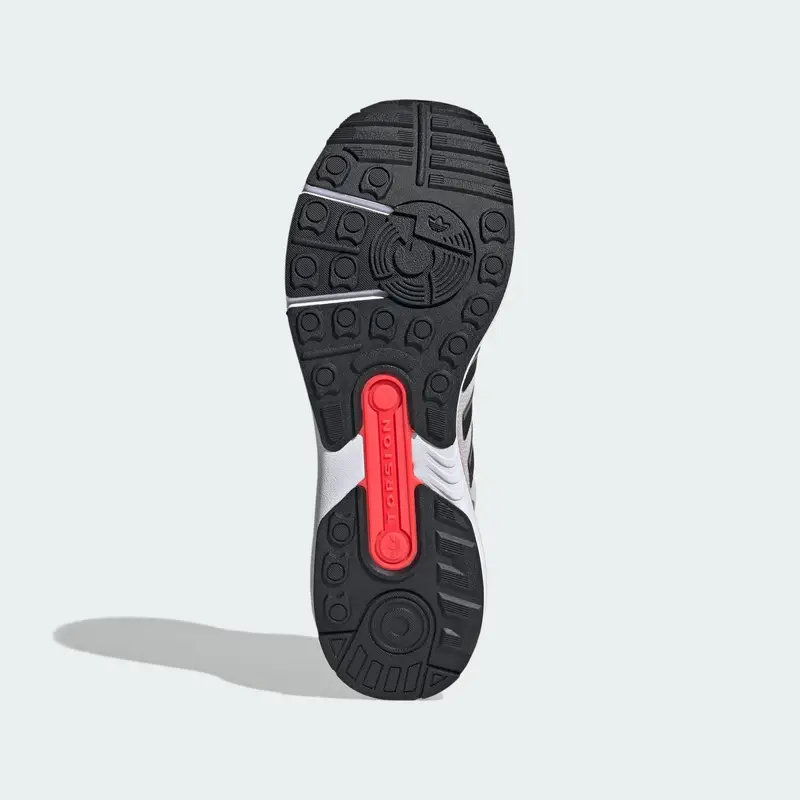 ADIDAS ORIGINALS Sneaker bassa 'ZX RS' grigio / grigio chiaro / rosso acceso / nero miniatura 3