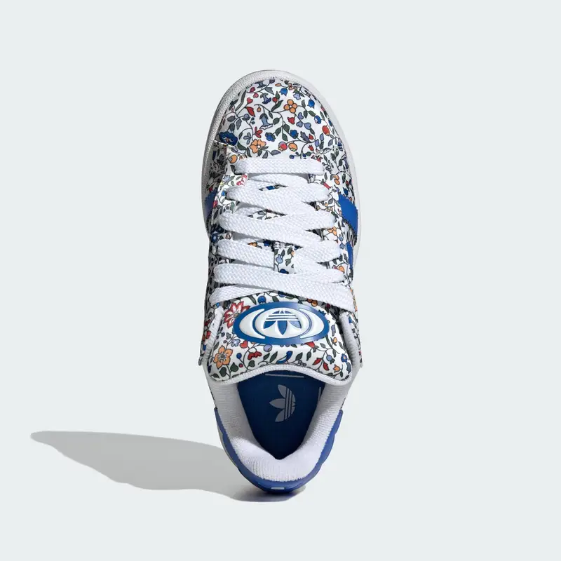Sneaker Campus 00s X Liberty London blu reale / verde scuro / arancione / bianco miniatura 3