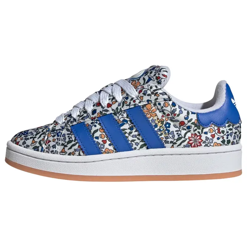 Sneaker Campus 00s X Liberty London blu reale / verde scuro / arancione / bianco