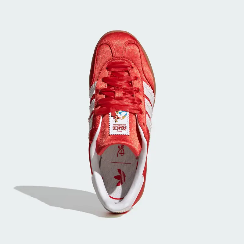 Sneaker Disney Gazelle rosso / bianco miniatura 3
