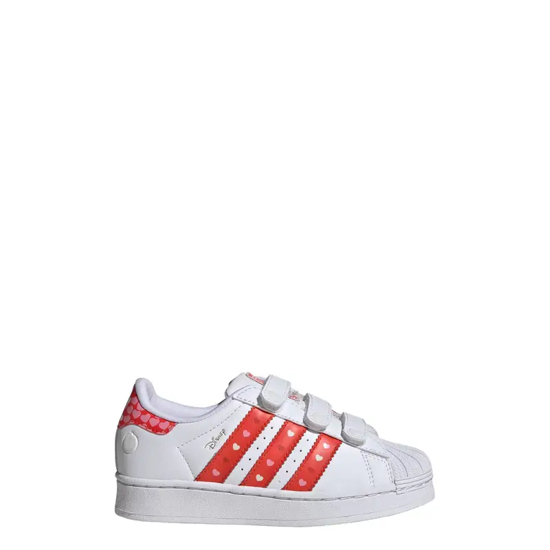 Sneaker 'Disney Superstar' rosa / rosso / nero / bianco miniatura 2