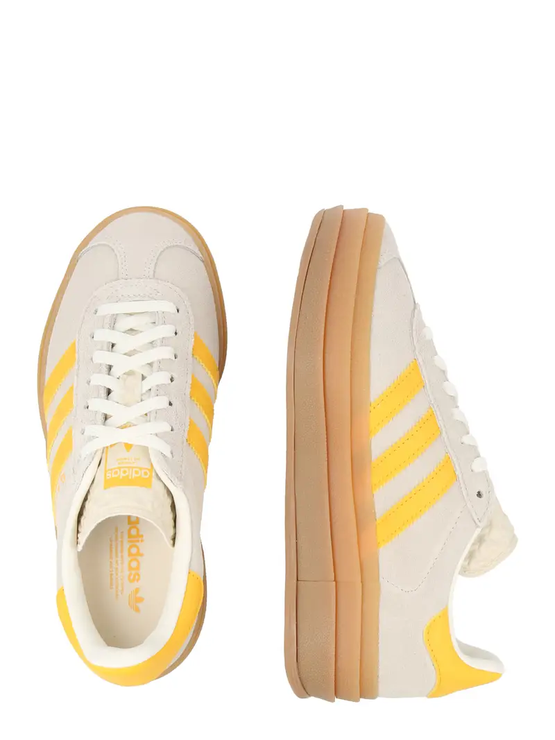 Sneaker GAZELLE BOLD giallo / offwhite miniatura 2