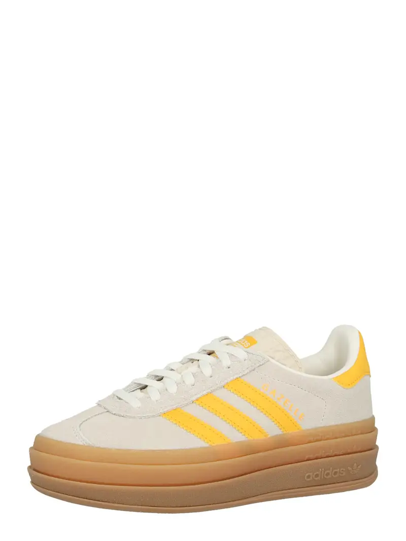 Sneaker GAZELLE BOLD giallo / offwhite