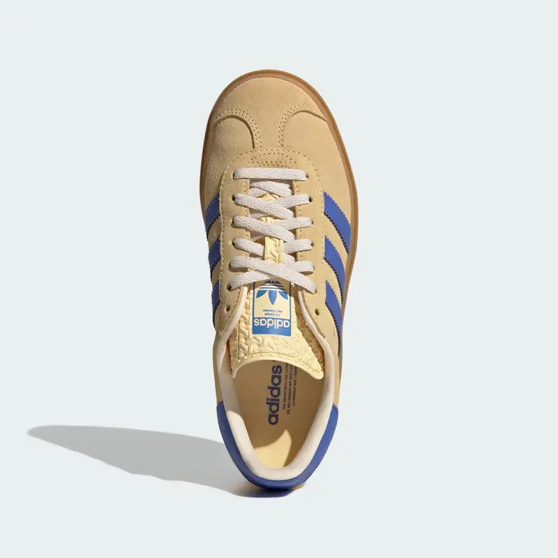 Sneaker Gazelle Bold miele / blu violetto miniatura 3