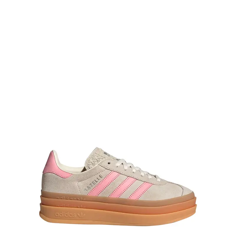 Sneaker Gazelle Bold pietra / rosa miniatura 2