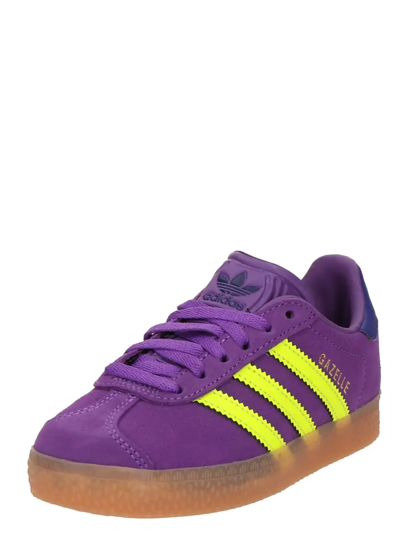 ADIDAS ORIGINALS Sneaker 'Gazelle'  giallo neon / lilla
