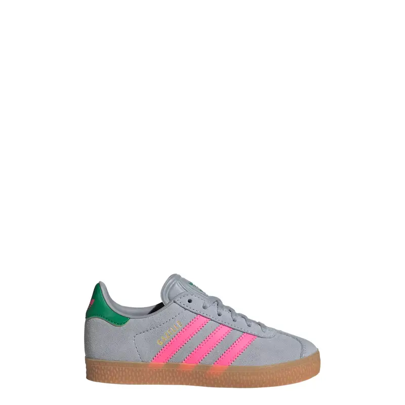 Sneaker 'Gazelle' grigio argento / verde scuro / rosa chiaro miniatura 2