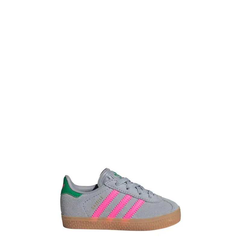 Sneaker Gazelle grigio / rosa miniatura 2