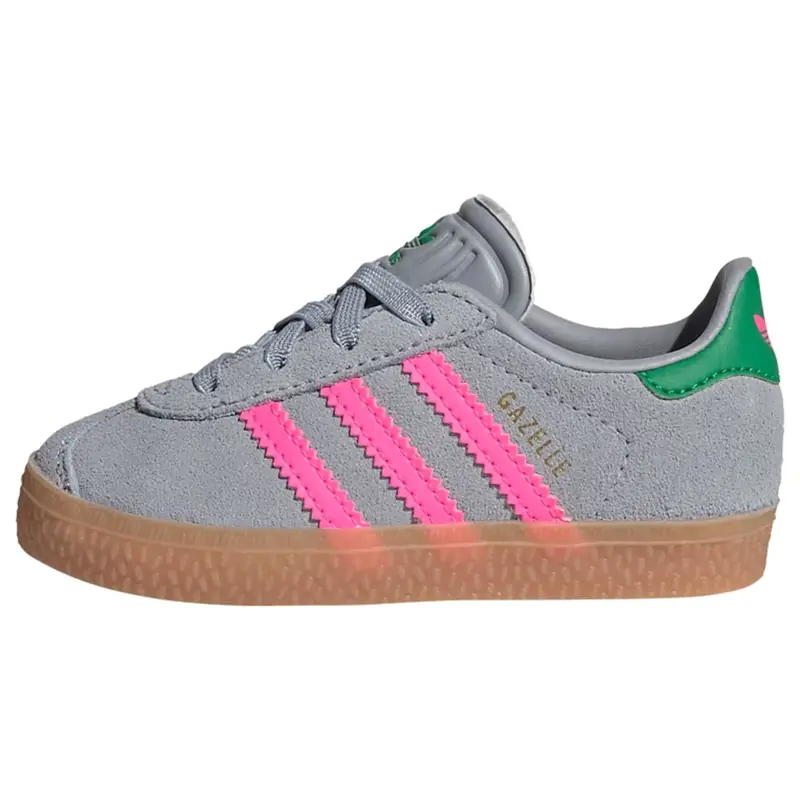 Sneaker Gazelle grigio / rosa