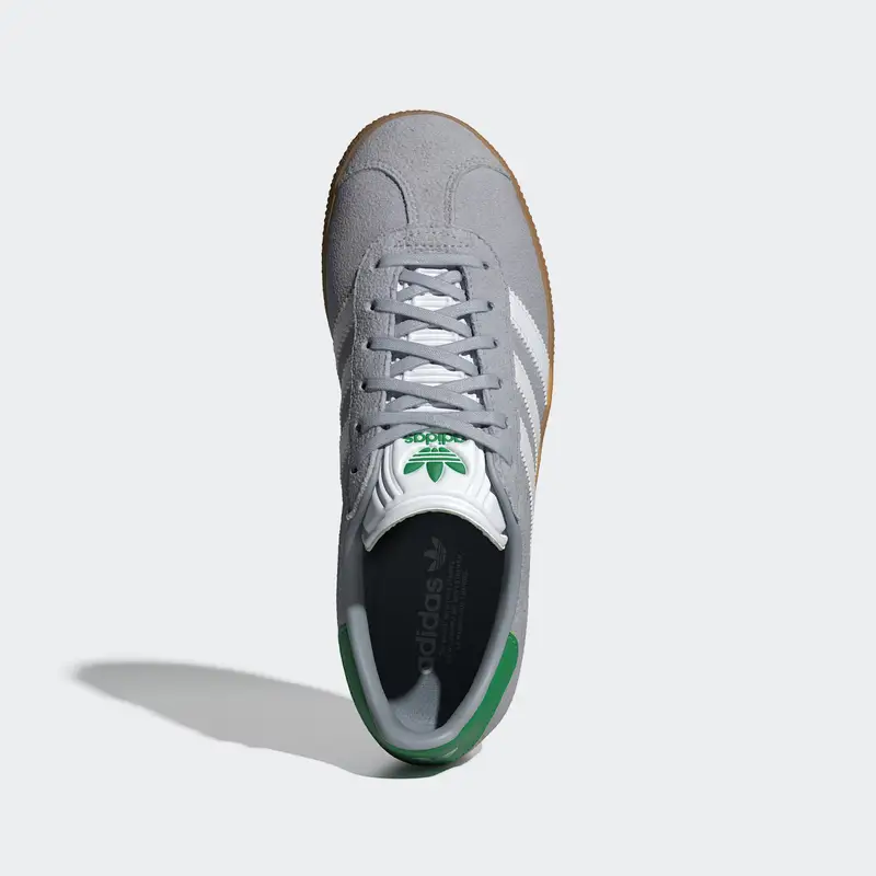 Sneaker Gazelle grigio / verde / bianco miniatura 3
