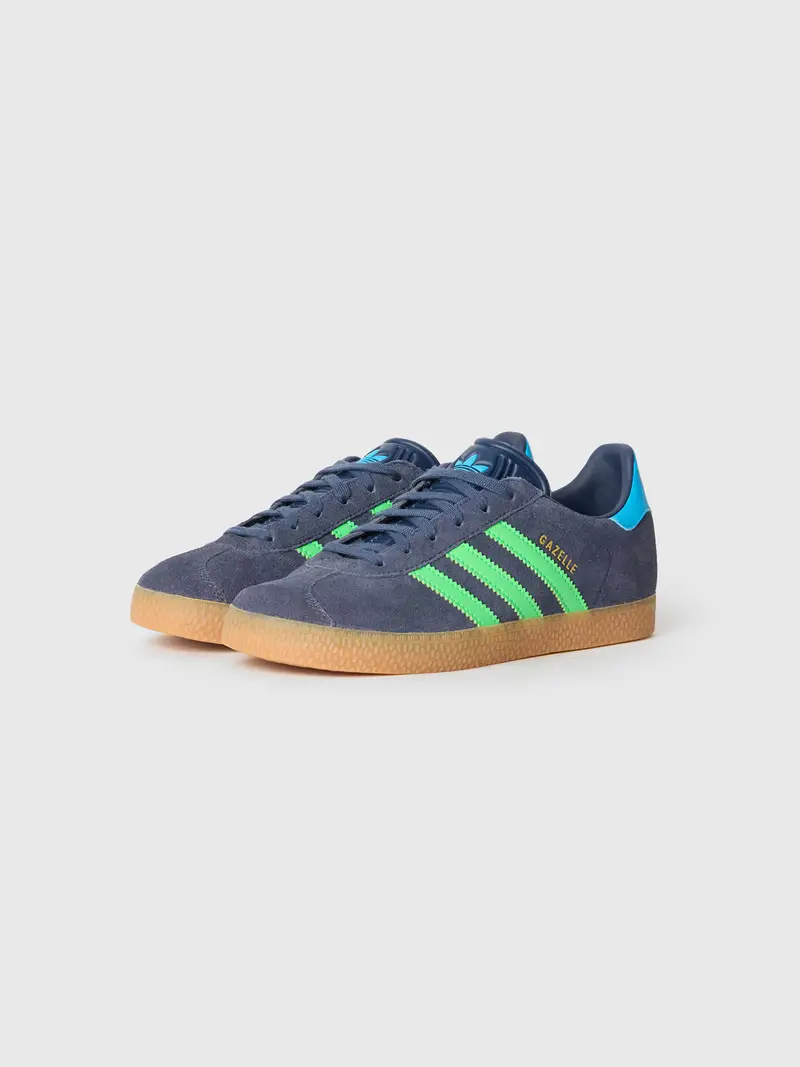 Sneaker GAZELLE marino / blu neon / oro / verde chiaro miniatura 2