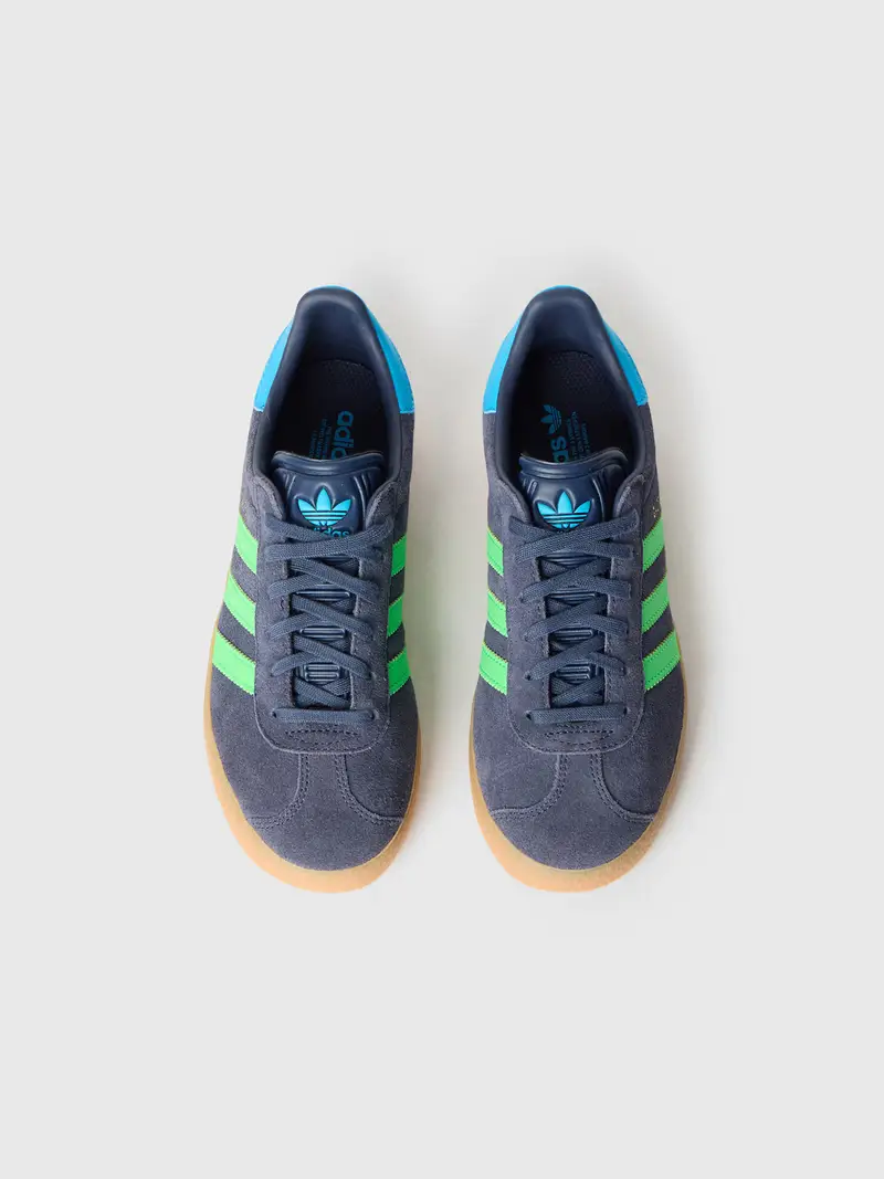 Sneaker GAZELLE marino / blu neon / oro / verde chiaro miniatura 3
