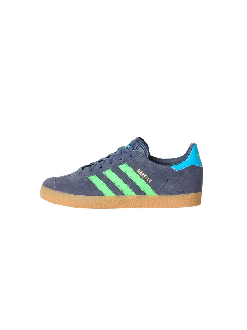 Sneaker GAZELLE marino / blu neon / oro / verde chiaro