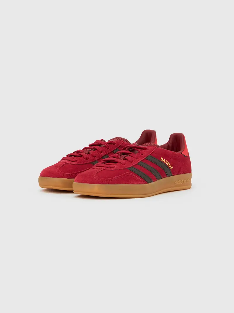 Sneaker GAZELLE rosso rubino / nero miniatura 2