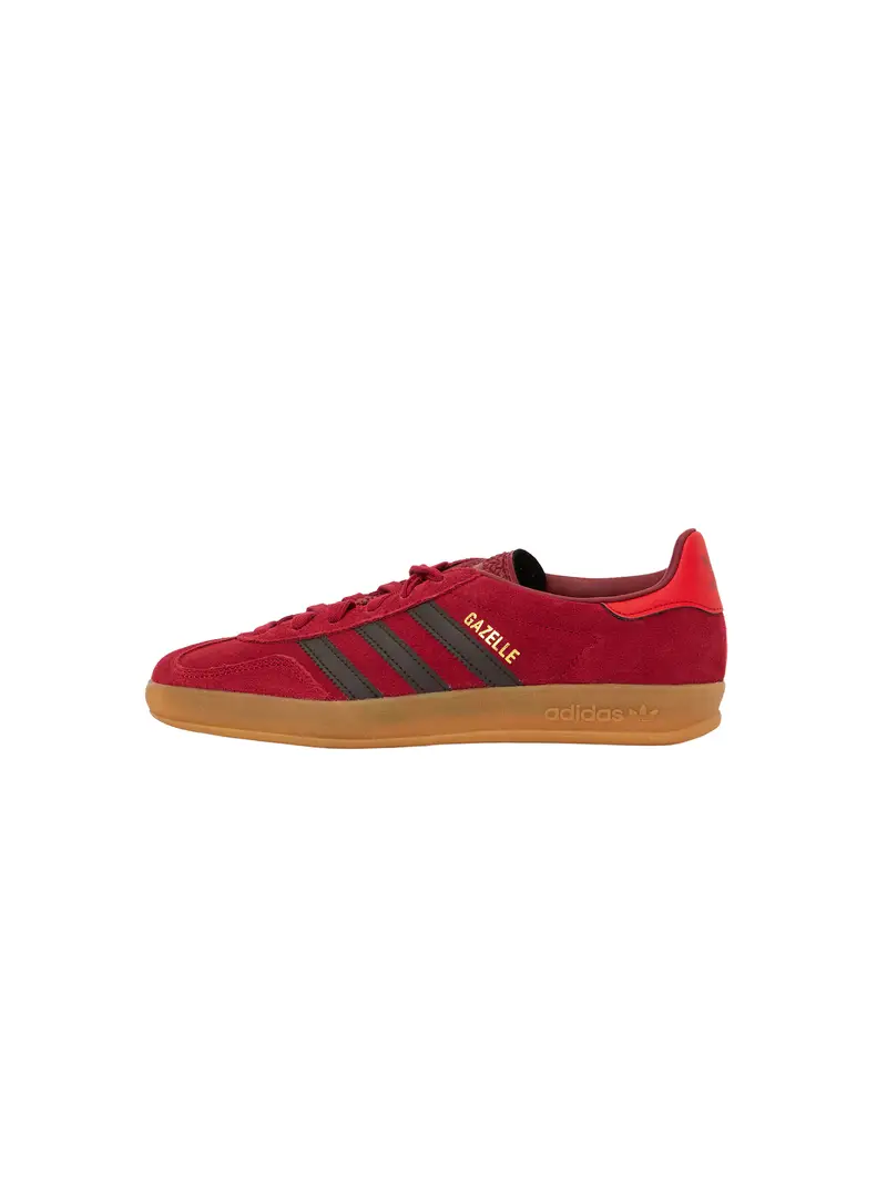 Sneaker GAZELLE rosso rubino / nero