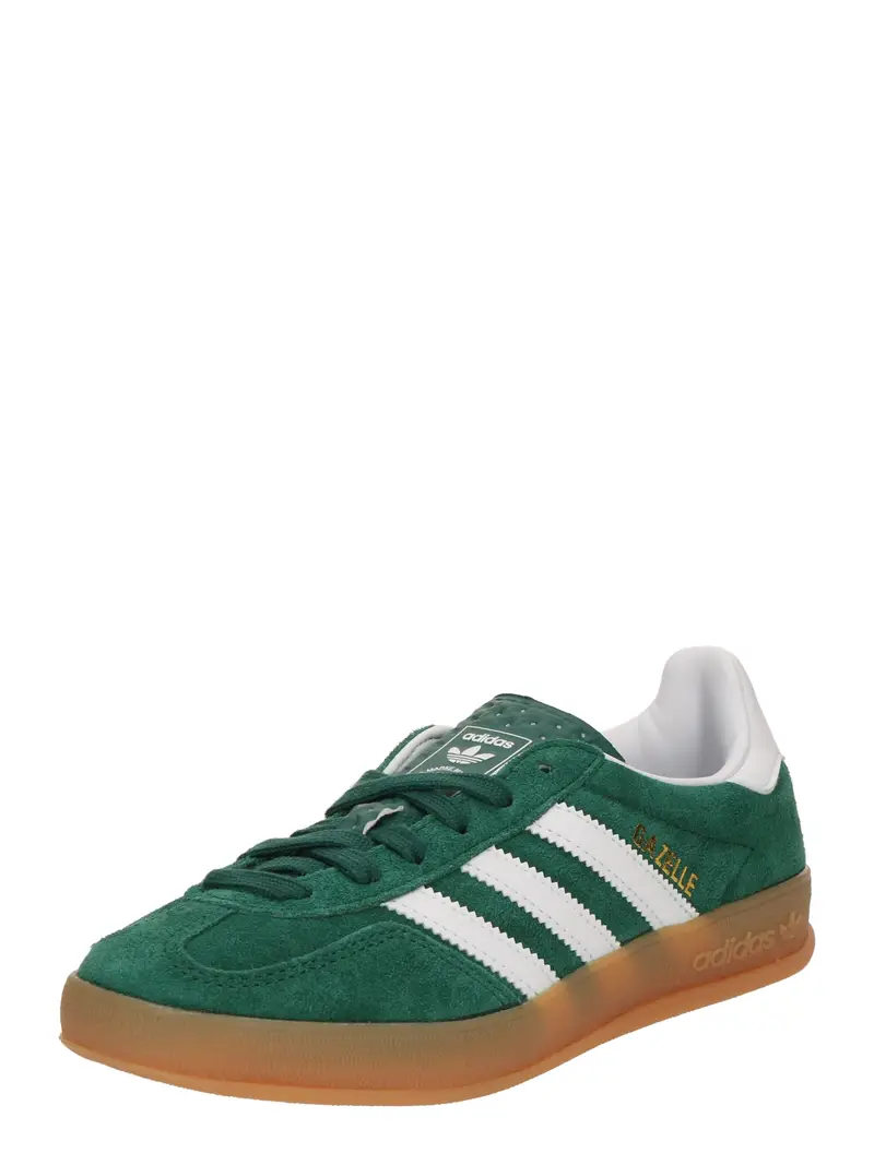 ADIDAS ORIGINALS Sneaker 'GAZELLE'  verde / bianco
