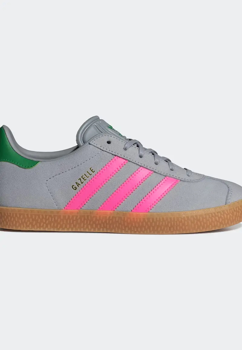 Sneaker 'Gazelle' verde / rosa / argento miniatura 2