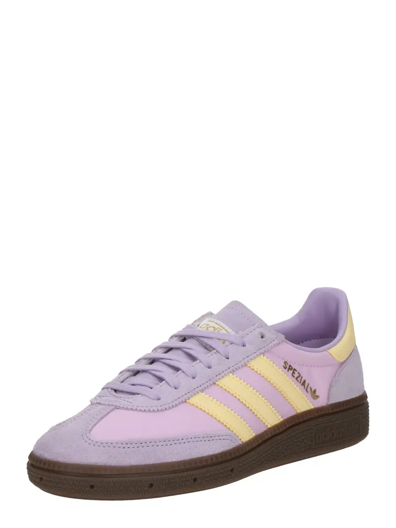 Sneaker 'Handball Spezial' giallo pastello / prugna / lavanda