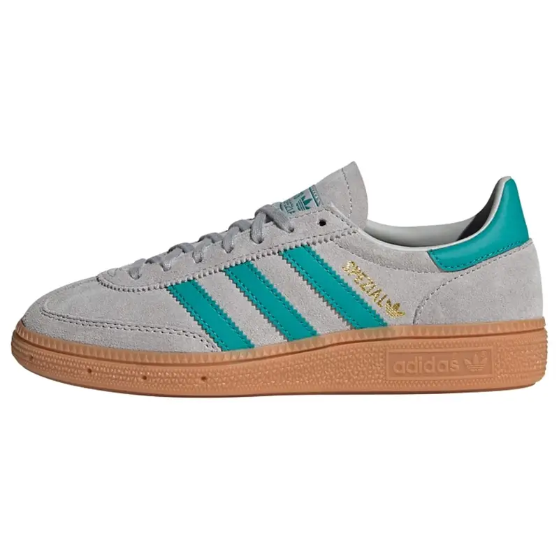 ADIDAS ORIGINALS Sneaker 'Handball Spezial' oro / grigio / smeraldo