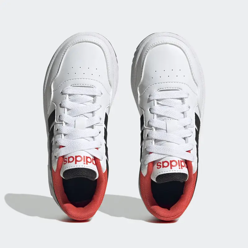 Sneaker 'Hoops 3' rosso / nero / bianco miniatura 3