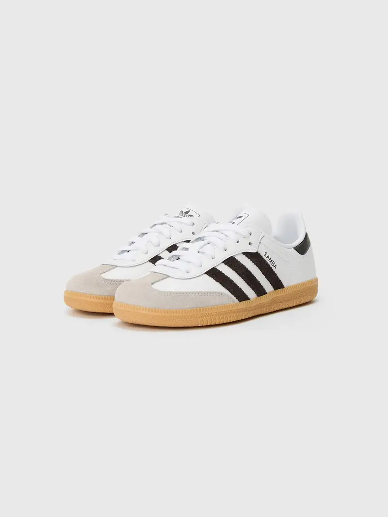 Sneaker SAMBA beige / nero / bianco miniatura 2